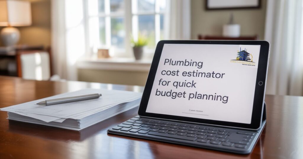 plumbing cost estimator